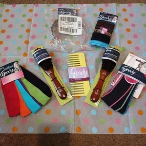 GOODY'S 7PC MULTI COLOR & MULTI FUNCTIONAL HAIR ACCESSORY KIT FOR (ALL) AGES